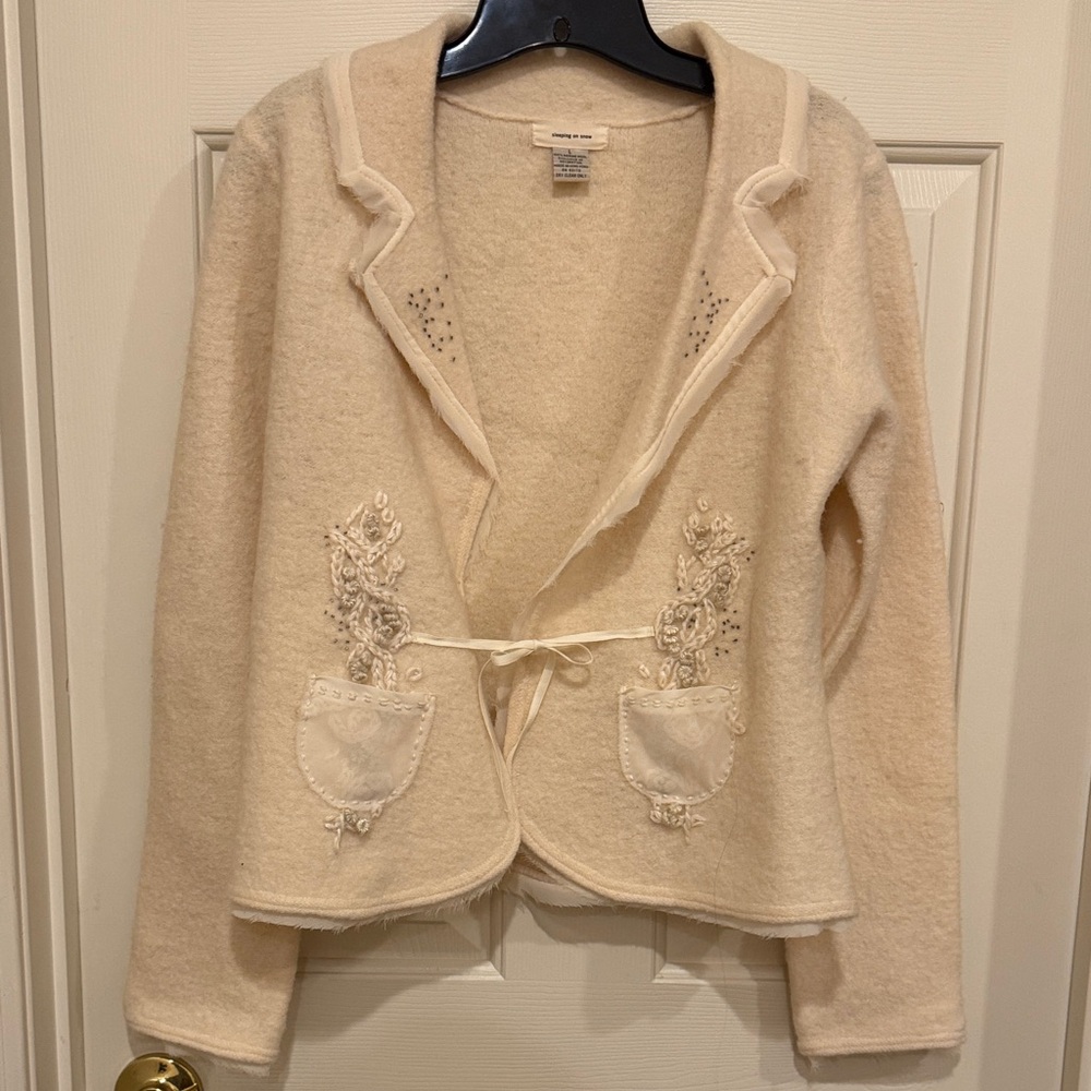 Sleeping on Snow Merino Wool Jacket